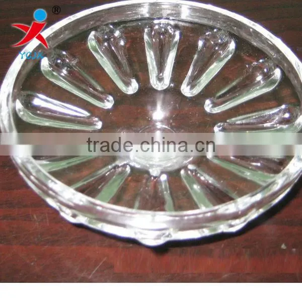 crystal lighting accessories/customized crystal/glass lampshade clip/crystalline light disc/lighting a