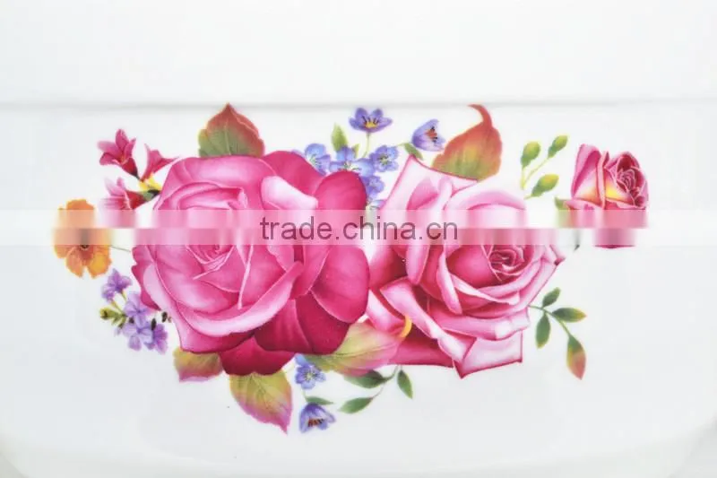 8" Porcelain pot microwave oven with porcelain lid
