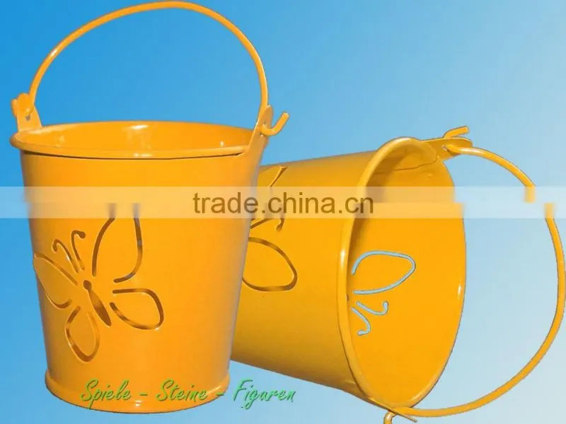Hot Sales Metal Pail Mini Tin Bucket Halloween Candy Bucket