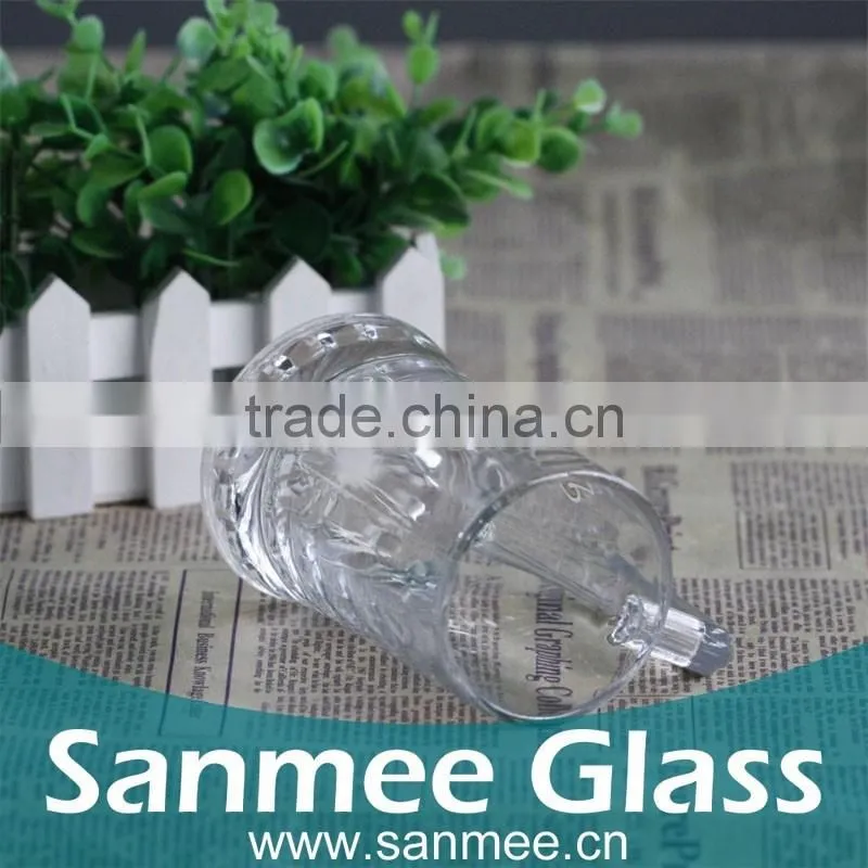 Clear Germany Style Beer Glass Mug with Custom Decal