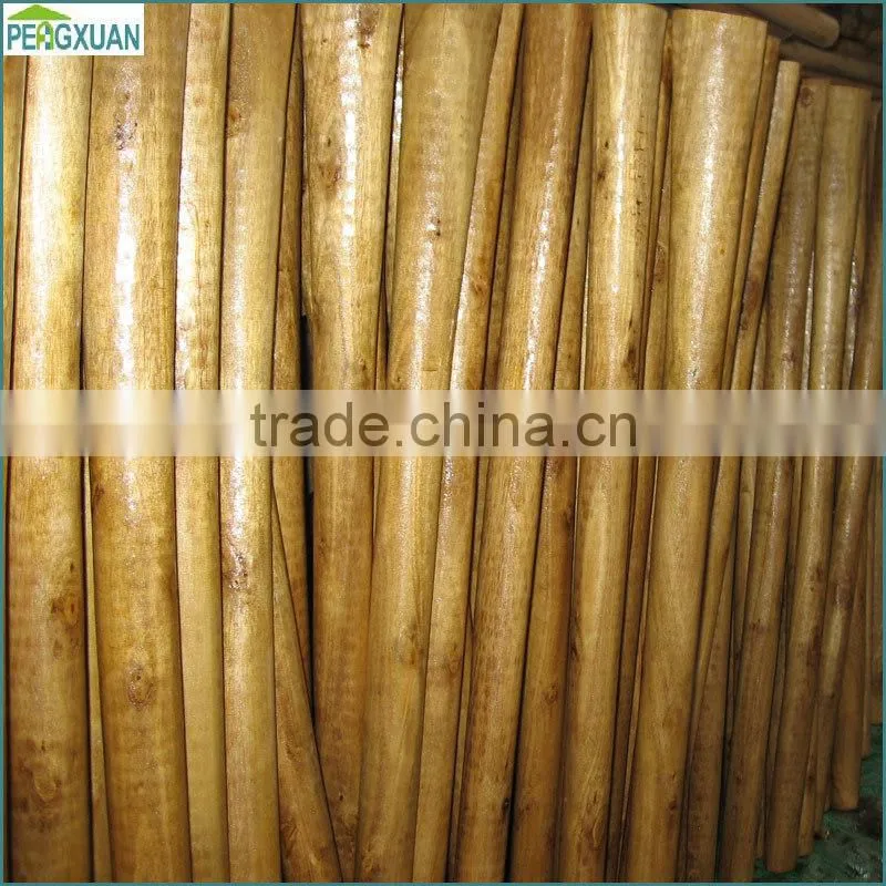 natural wood pick handle for farming tools