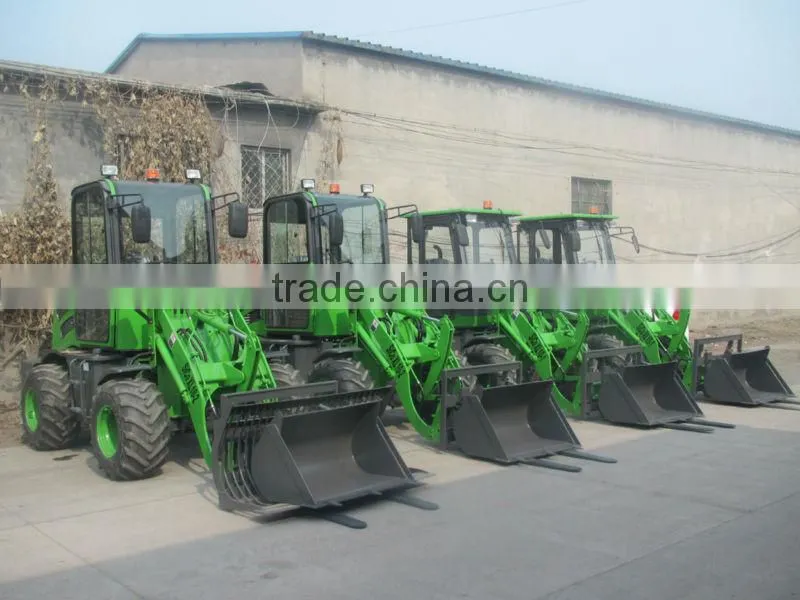 HZM 0.8tmni multifunctional loader zl08 with ce