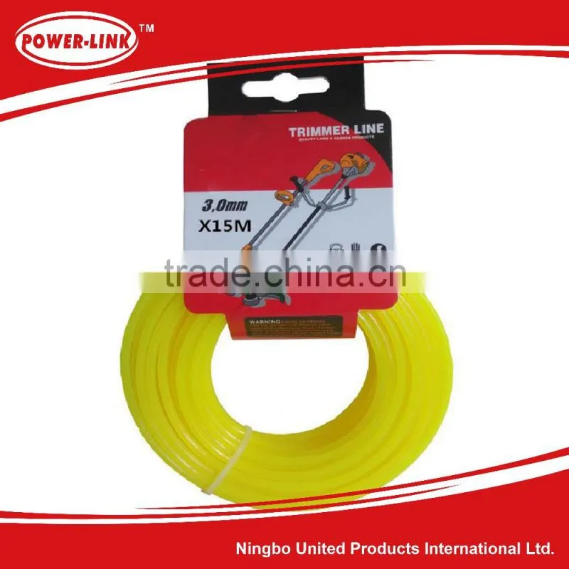 Garden Trimmer line 3.0mmNylon grass trimmer line