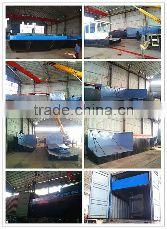 self propelled pump sand transportation barge