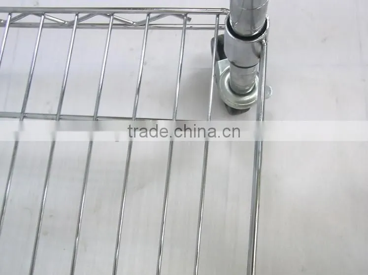 good sale!! EU and USA fashionable model clothes wire shelving/rack/shelf