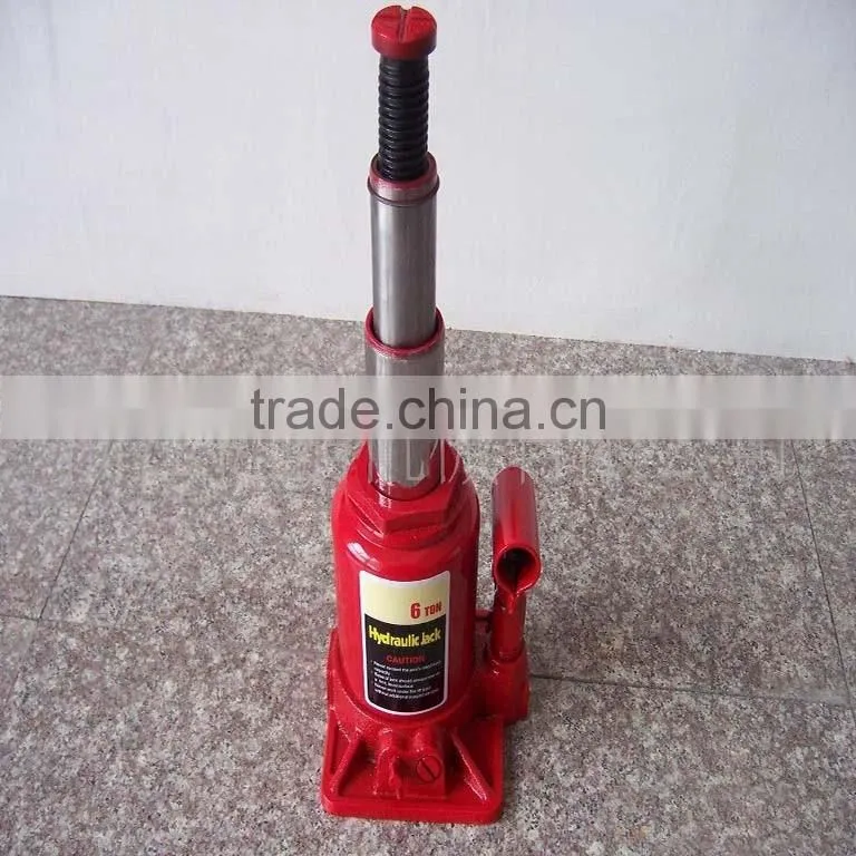 Heavy duty hydraulic jack price/ two stages hydraulic bottle jack