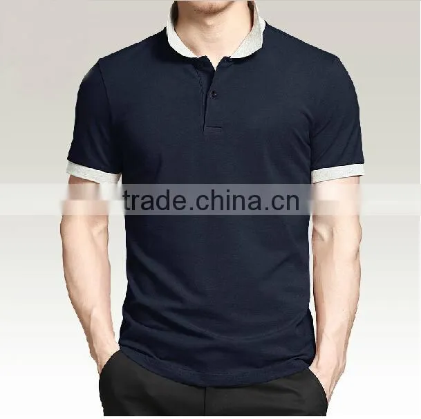 hot sale men's clothing plain polo shirts wholesale china