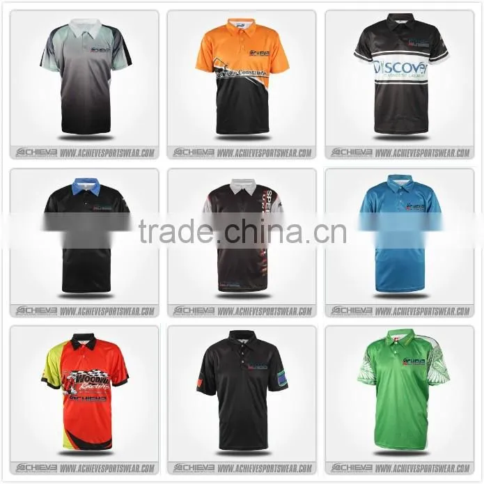 Print blank polo shirts custom sublimated polo shirts made in Achieve