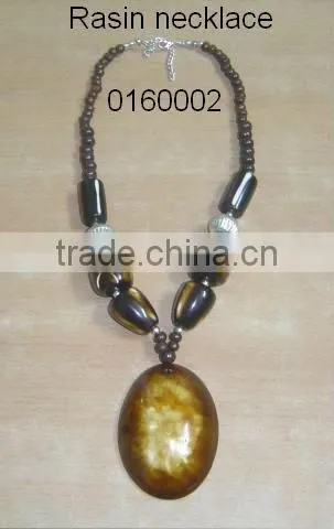Emerald Imitation necklace