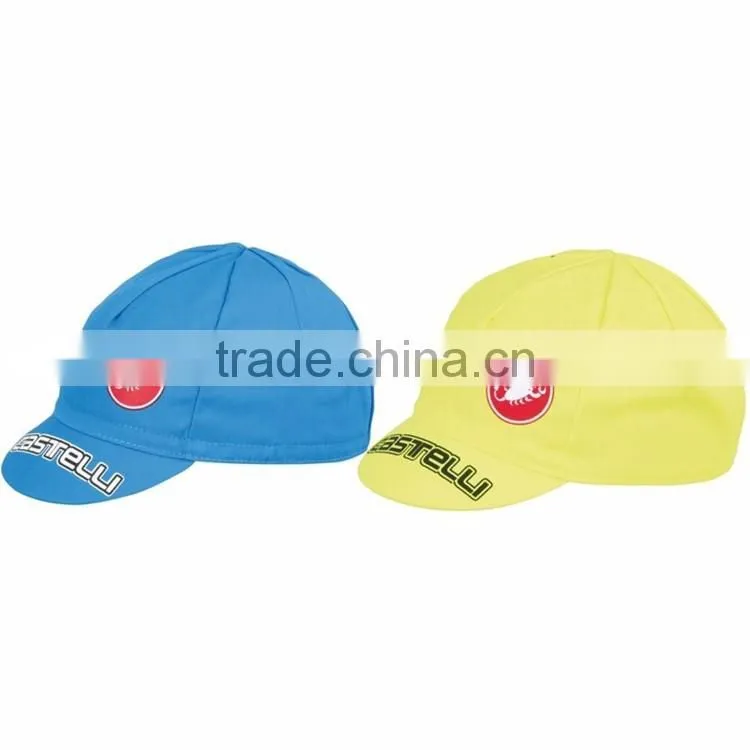 Popular men caps and hats bike cap custom cycling cap
