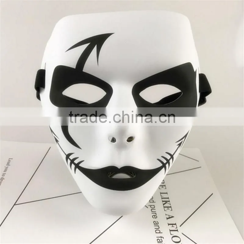 Wholesale new design halloween party resin ghost face masks for funny