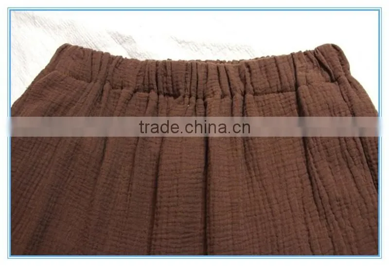 Women Autumn Spring Summer Harem Pants Linen Cotton Casual Slim Trousers
