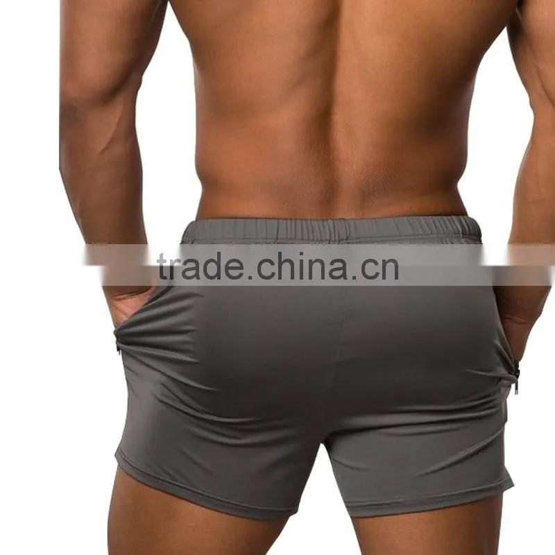Custom Wholesale Mesh Bodybuilding Training Stylish Gym Short Shorts Men