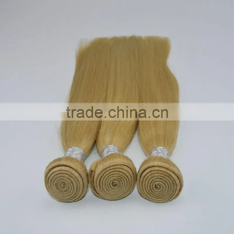 Alibaba wholesale 8a grade 613 colored hair weave bundles