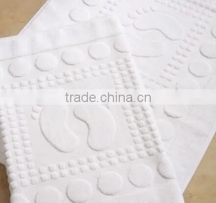Wholesales 100% floor towels for hotel Bathmat