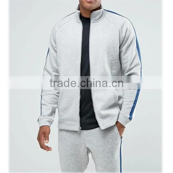 China factory 100% tracksuit fabric best sale design your own tracksuit high quality slim fit tracksuit