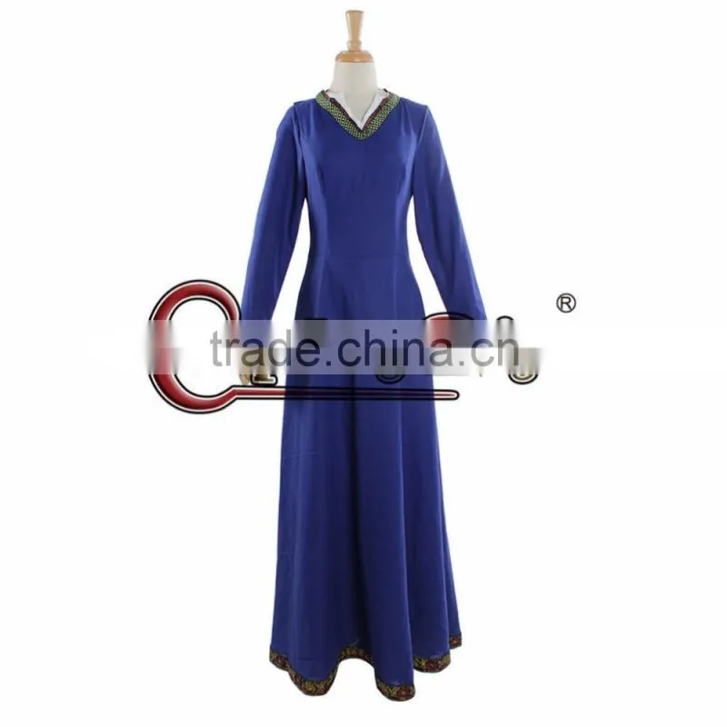 Custom Made Women's Medieval Dress Victorian Renaissance Gothic Dress