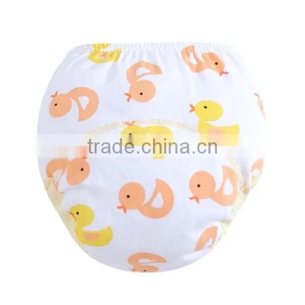 peach fruit love printed style wholesale 100% cotton baby cloth diaper