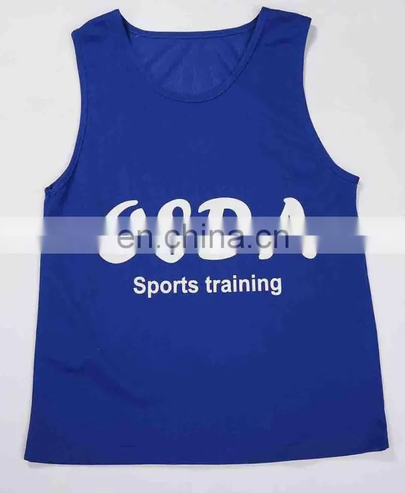 Custom printed kids sport training singlet