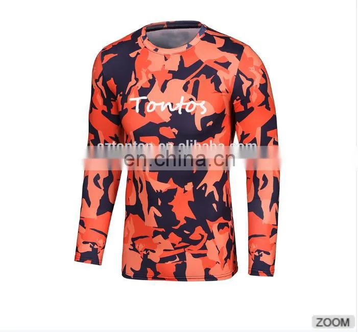 make you own wholesale sportswear fishing shirts