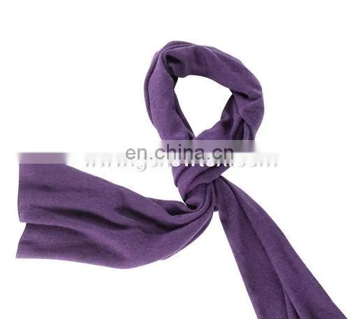 2013 Purple Knitting Wool Scarf