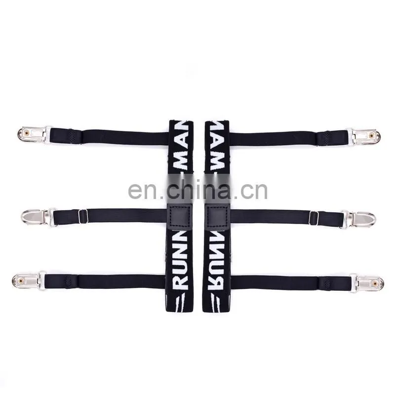 2017 fashion mens shirt suspenders mens shirt stays holders