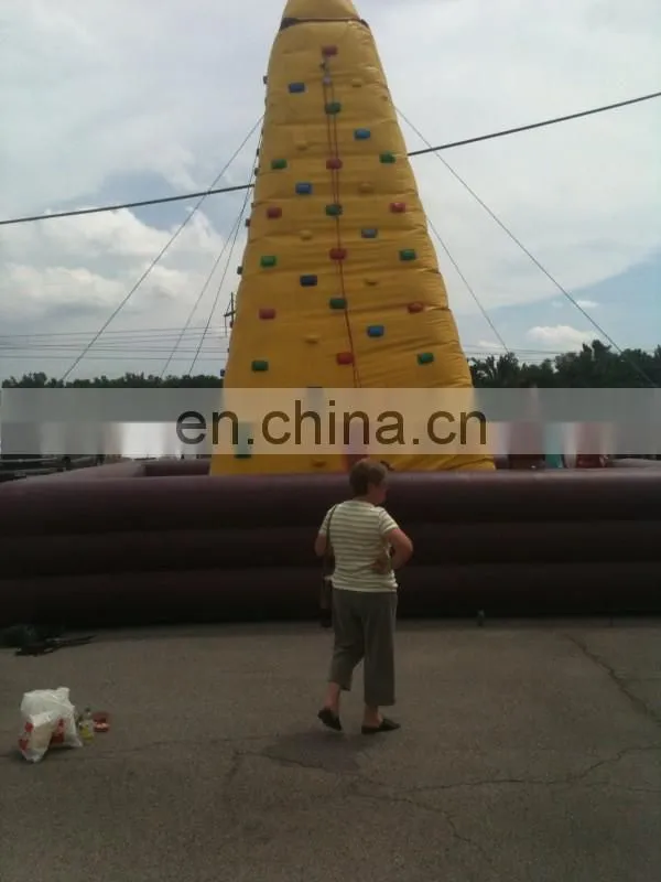 Cheap Giant Inflatable Climbing/inflatable rock climbing slide