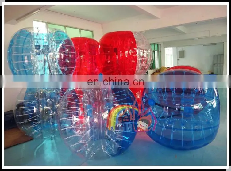 Hot sell inflatable belly bumper, inflatable soccer buddy suit, bubble football balloon for promotion