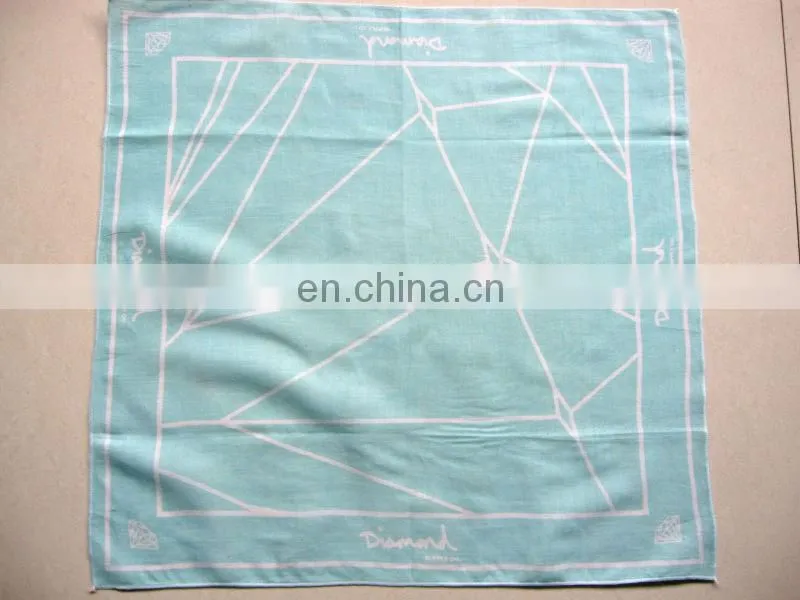 2014 21*21 Inches cotton Square Bandana/Multiscarf Supplier