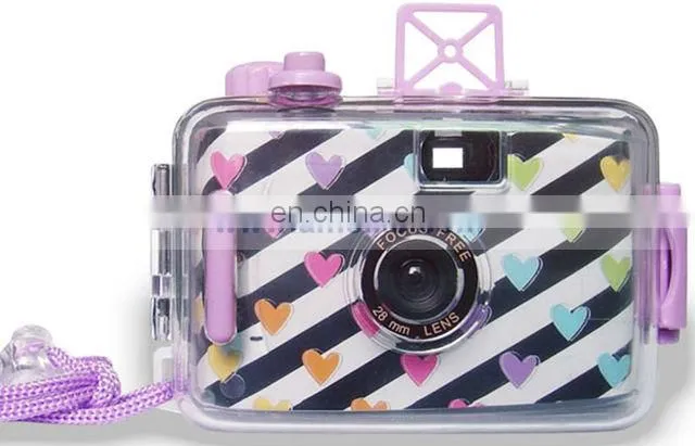 AP003 Loving Hearts Underwater Film Camera-Ring Bearer Favors Disposable Camera Cheap