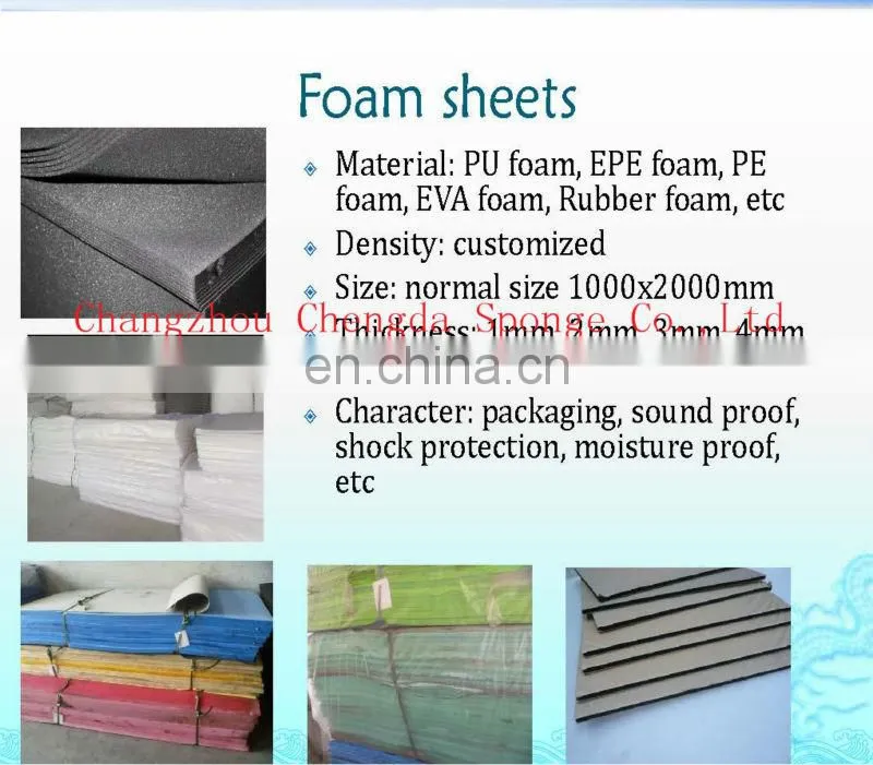 China factory directly sell foam picture frame, pink epe shock abserber foam sheet