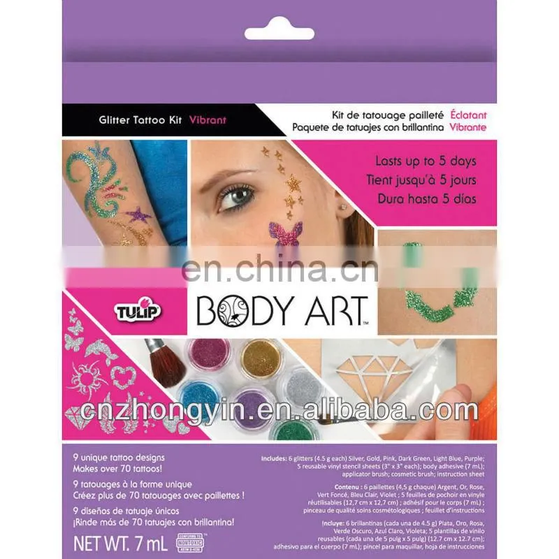 Eco-friendly adult body tattoo stickers (ZY4-1013)