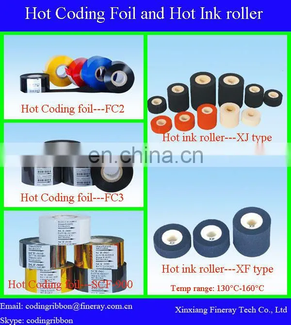 Black barcode thermal transfer ribbon