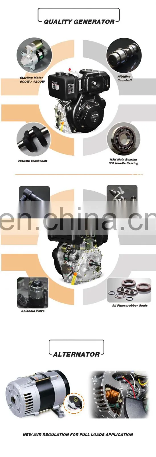 China manufacturer 2kW welder diesel welding generator
