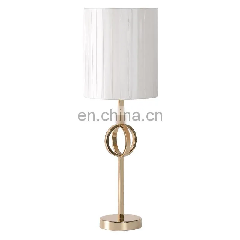 China modern desk lamp and home decoration metal table lamp