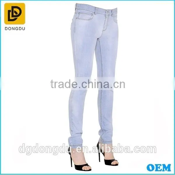 Summer Girls ' Skinny Slim Jeans Long Denim Jeans
