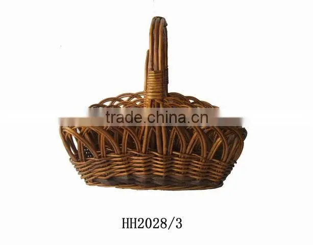 handmade roundwicker baskets.oval baskets.woodenchip baskets.