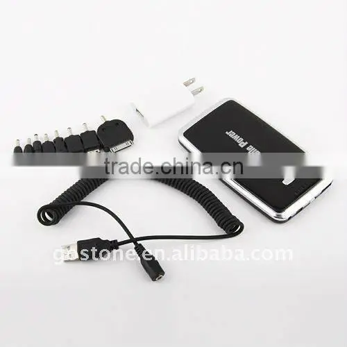 5000mAh external battery pack for laptop mobile phone camera