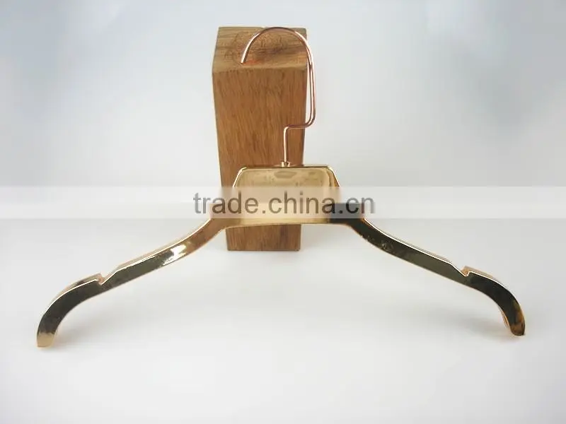 IMY-518 plating copper hangers customised for cloth