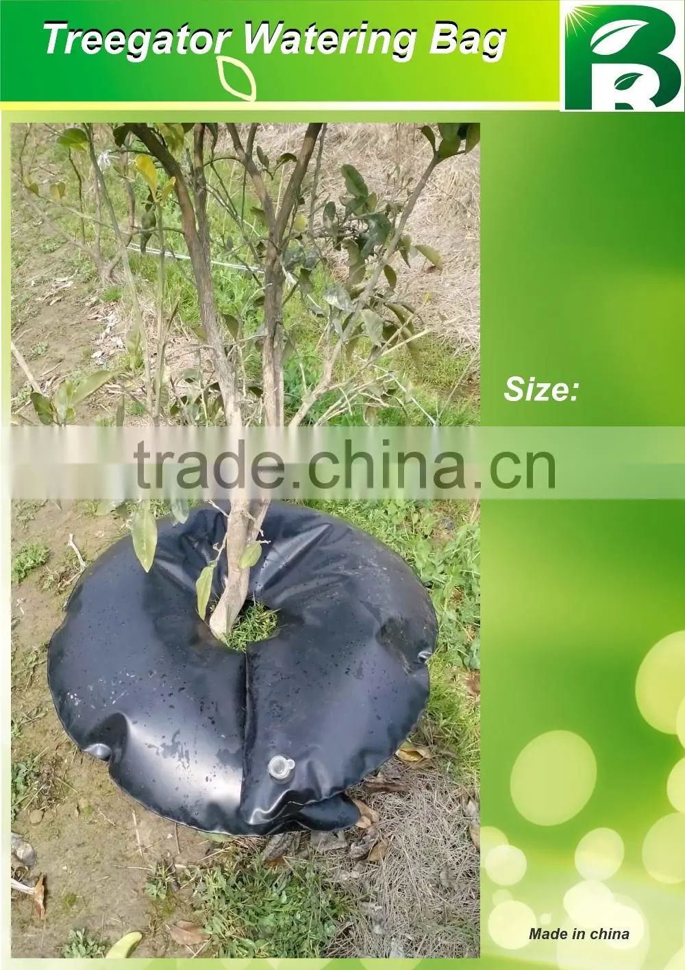20-Gallon Slow Release &irrigation Tree Watering Bag for Trees and Shrubs