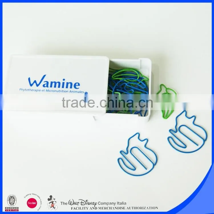 Made in china paper clip holder cat shape
