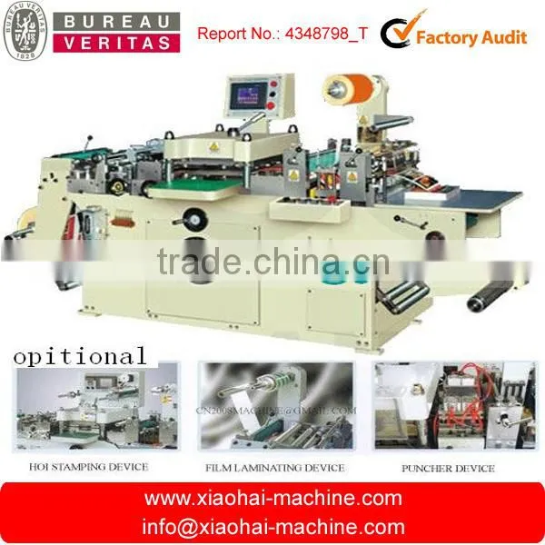 Flat Bed Die Cutter (Half Cut)