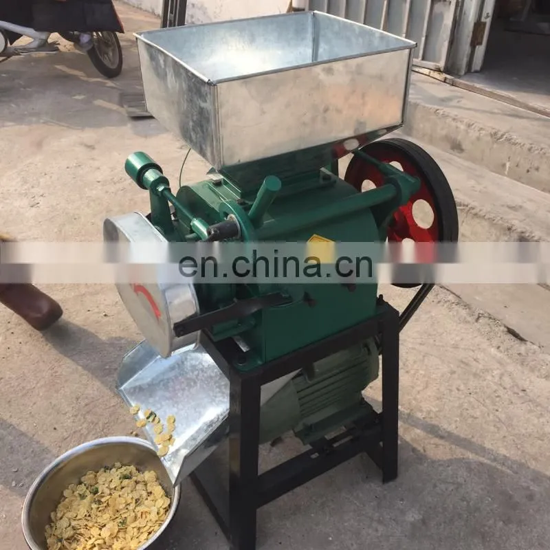 Home use oats wheat corn flakes and cereal maker making machine/ pet flakes making machine