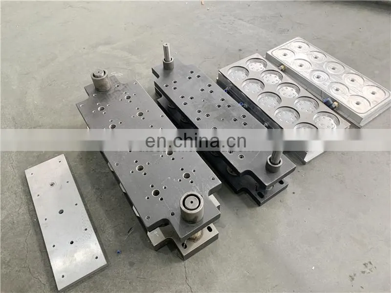 PCL450 Automatic Plastic Drink Paper Cup Cover Lid Cap thermo forming punching cutting machine