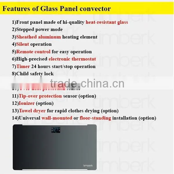 Convection induction room heater