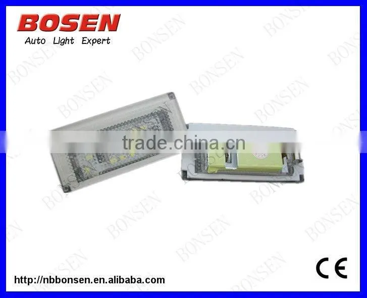 no flickering BMW MINI COOPER license plate LED lamp