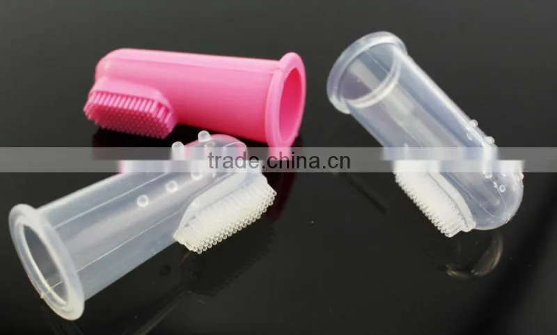 Very Flexible and Soft Fnger Brush For Babies