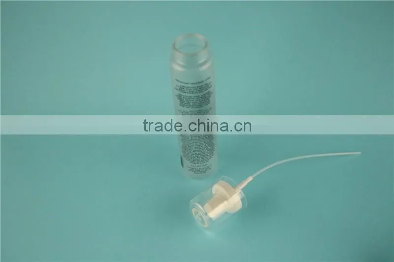 5oz PET vaporisateur natural body spray bottle with crimp sprayer and cover, golden love bond foreplay perfume mist spray bottle
