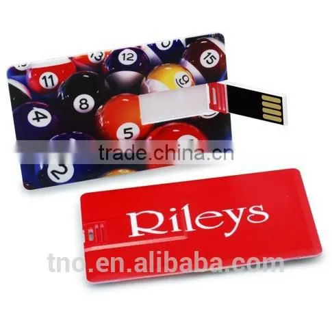 custom promotional business card usb flash drive