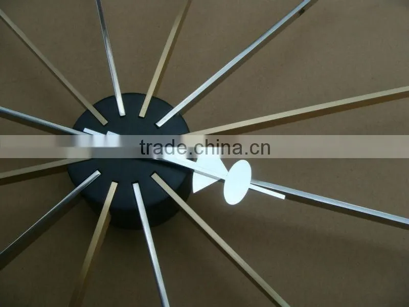 Home decoration metal wall clock wall clocks wholesale